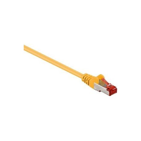 Goobay CAT 6 S/FTP CU 2m Yellow Cable - High-Speed Performance, Durable & Versatile Connection!